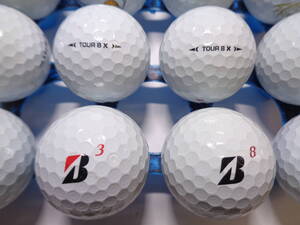 [1127B014.] ブリヂストン ツアービーエックス 22年 BRIDGESTONE TOUR BX 12球 ロストボール 【中古】