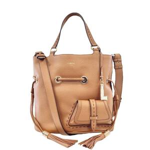 【真贋判定済】 LANCEL ランセル タグ付き ブラウン 2WAYバッグ B0821P7ZA3