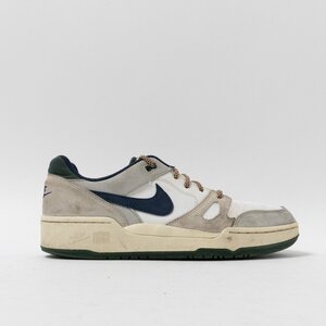 【1円スタート】 NIKE ナイキ FZ3595-100 FULL FORCE LOW フル フォース ロー スエード レザー ホワイト ブルー メンズ US8.5 26.5cm