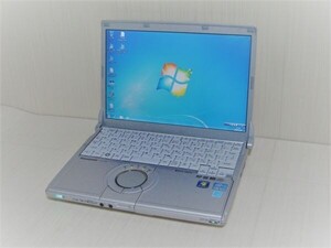 0019-3！Panasonic CF-S10AY１DC Corei5‐2520M 4GB~8G 250GB～SSD256GB 無線 Wi-Fi 小型で軽量　Windows7(64Bit)