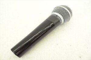 ▼ SHURE シュアー SM58 マイク 中古 現状品 241108R7146