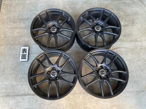 【KBT】WORK EMOTION CR kiwami 18×7.5J+38 PCD114.3 5穴 カラーMBL ワーク エモーション アルミホイール　18インチ　