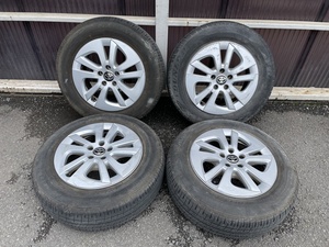 TOYOTA トヨタ ZVW50 ZVW51 プリウス 前期 純正 195/65R15 5H PCD100 ダンロップ エナセーブ 2019&21年製 中古品