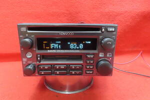 ＊CS1592＊動作保証付/KENWOOD ケンウッド純正　BE5 レガシィ レガシー GX-607　CD MD デッキ　プレーヤー オーディオ 2DIN　本体のみ