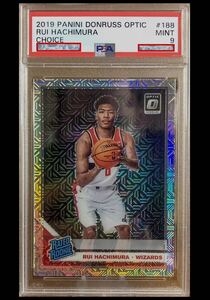 PSA9 2019-20 Panini Donruss Optic 八村塁 RC