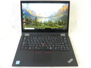 ThinkPad X380 Yoga Core-i5 8250U 1.6GHz 8GB/256GB Win10 pro MS Office Pro 2021 【 タッチパネルFHD/日本語バックライトキーボード】