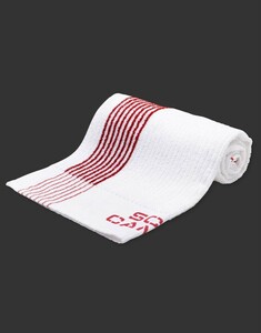 スコッティキャメロン タオル　Towel - Vintage Caddie - Red Logo - Red Stripe - White　新品