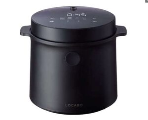 LOCABO（ロカボ） 糖質カット炊飯器 LOCABO (ブラック)