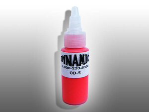 ◆【刺青・タトゥー】◆【DYNAMIC】インク(30ml)オレンジ