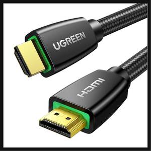 【開封のみ】UGREEN ★hdmi ケーブル 短い 4k 60Hz hdmi 2.0 ケーブル 0.5m ARC/18Gbps/ UHD/HDR/3D/イーサネット対応 Switch