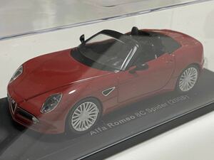 アルファロメオ 8C スパイダー ミニカー ノレブ 1/43