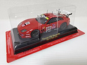 送料390〜★未開封★ アシェット 公式フェラーリF1コレクション Ferrari 550 Maranello 24h Le Mans 2003 ル・マン 1/43スケール ミニカー