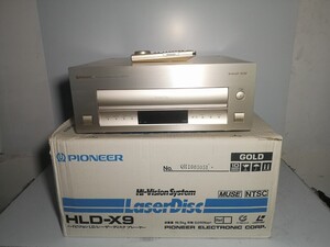 PIONEER HLD-X9 LDプレーヤー リモコン 元箱付き 綺麗 中古