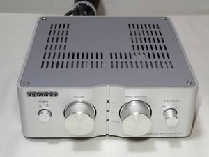 ジャンク品●KENWOOD■STEREO INTEGRATED AMPLIFIER◆アンプ【KA-S10】Ｌ側音出ず（音が小さい）の状態