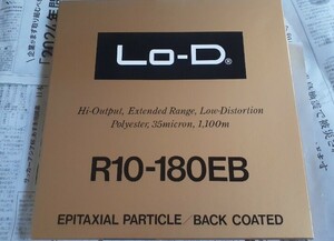 未使用新品オープンリールテープ日立 Lo-D 「R10-180EB」10号 美品!