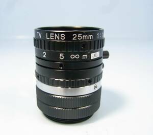 TV LENS 25mm 1 1.4 (中古未使用品） 管理番号：RH-849