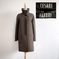 CESARE FABBRI チェザレファブリ　ウールコート　スタンドカラー