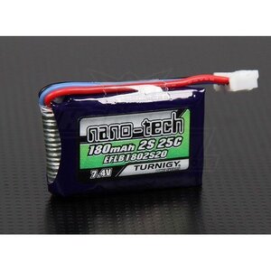 no2Turnigy nano-tech 7.4V 180mAh 25C リポ リチウムポリマー バッテリー