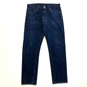 濃紺☆良好 日本製 LEVIS 501XX 復刻 W36L36 ビンテージ リーバイス 55501XX ビッグE レプリカ LVC ギャラ入り