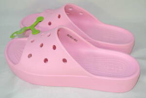 アウトレット crocs サンダル Classic Platform Slide(ピンク) 208180-6S0/訳あり新品/サイズ23cm/激安処分