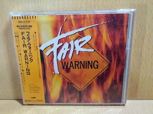 FAIR WARNINGフェア・ウォーニング/Fair Warning/CD/Zeno