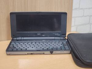 ★ R70121　NEC　MobileGearⅡ Windows CE　MC-R520　モバイルギア　ソフトケース付き　現状渡し ★