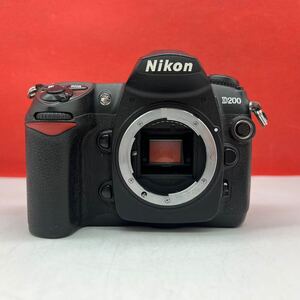 ♪ Nikon D200 デジタル一眼レフカメラ ボディ 動作確認済 シャッターOK 現状品 ニコン