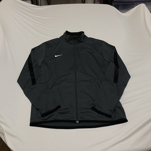 ★NIKE / ナイキ　ジップアップ トレーニングウエア　上着のみ　＜ＸＬ＞　ダークグレー