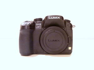 【美品】LUMIX DC-GH3 Panasonic ※パナソニック ※元箱等有 ※マイクロフォーサーズ ※Olympus OMレンズ使用可