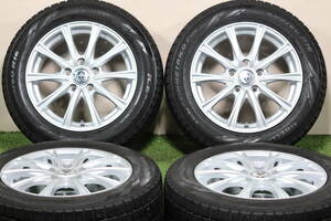 ＜美品/バリ溝スタッドレス＞ESTROSA16in 6.5J+53 PCD114.3 ピレリ 205/60R16 ノア ヴォクシー エスクァイア ストリーム ステップワゴン