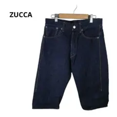 ZUCCA　ズッカ　ハーフパンツ　デニム　サイズS　古着　匿名配送