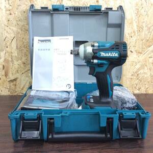 【WH-0561】未使用 makita マキタ 18V 充電式インパクトレンチ TW300DRGX 12.7sq [バッテリ2個+充電器] 純正セット