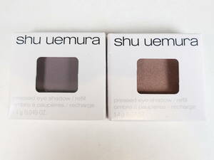 未使用コスメ★shu uemura シュウウエムラ プレスド アイシャドウ レフィル M ダーク パープル 787A P チャ グレージュ 866