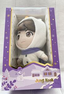 送料無料★新品　BTS　ジョングク　JUNGKOOK　ぬいぐるみ　人形　PLUSH　TOY　JUNG KOOK winter holiday　TinyTAN　公式 SALE 値下　即決