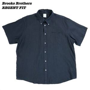 Brooks Brothers REGENT FIT Linen Shirts XL SH24088 ブルックスブラザーズ リージェントフィット リネンシャツ 麻 ボタンダウン シャツ