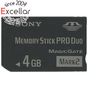 【中古】【ゆうパケット対応】SONY製 メモリースティックDUO MS-MT4G 4GB [管理:1050023422]
