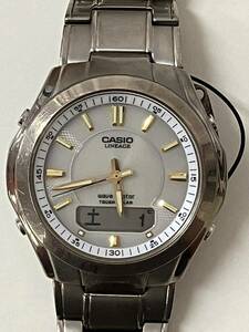 腕時計 CASIO カシオ LINEAGE 電波時計　動作未確認　C277