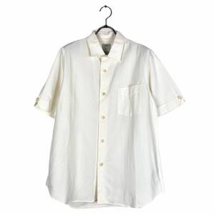 VISVIM(ビズビム) ELLAS SHIRT S/S WASHI YARN 17SS（white)