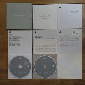 Apple Mac OS X version 10.5 インストールディスク 2枚組