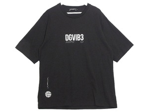 DOLCE & GABBANA ドルチェ＆ガッバーナ 【新作】DGVIB3　ロゴ　コットン Tシャツ メンズ ・M ブラック