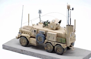 1/35 アメリカ クーガー６×６地雷反撃装甲車 塗装済完成品