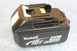 マキタ Makita 純正 リチウムイオンバッテリ BL1840 DC18V 4.0Ah 動作未確認#TS287