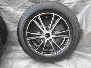 70 80 ヴォクシー　ノア　4本 15インチ5H 5穴 PCD 114.3　トーヨータイヤ195/65R15 スノー スタッドレス 冬用 タイヤアルミホイールセット