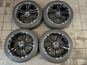 美品 ベンツ 純正ホイール ダンロップ ウインターマックス3 スタッドレスセット 18インチ 225/45r18 7.5j +49 W177 Aクラス 4本セット CLA