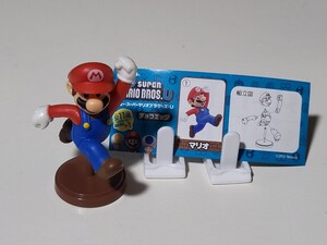 【新品未使用】スーパーマリオ　チョコエッグ　マリオ　スーパーマリオブラザーズU