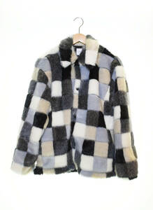 ☆ Sasquatchfabrix. サスクワァッチファブリックス 20AW FAKE FUR JACKET フェイクファー ジャケット 20AW-JKH-005 M マルチカラー 103