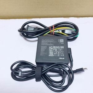 中古良品純正ASUS A20-100P1A 100W USB-C DC 5.0V / 3.0A 9.0V / 3.0A 15.0V / 3.0A 20.0V / 5.0A Type-Cアダプター動作品 管理番号SHA1137