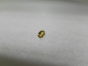 天然イエローサファイア　0.837CT　4259