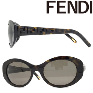 【中古】【非常に良い】FENDI サングラス ブランド フェンディ ブラック R-FS5147-215