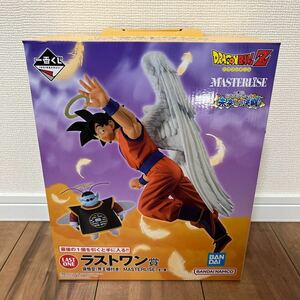 新品未開封 一番くじ ドラゴンボール 未来への決闘！！ ラストワン賞 孫悟空 界王様付き マスタライズ フィギュア 天使悟空 バイバイ悟空